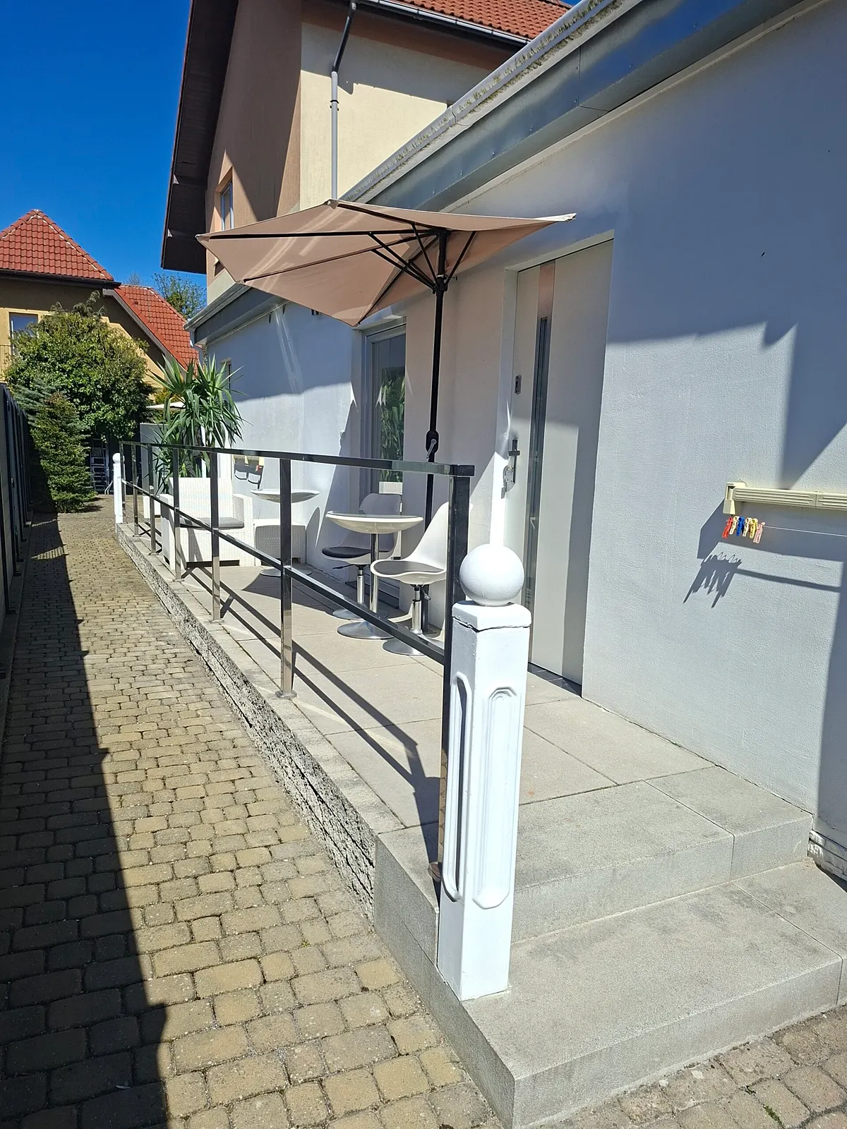 Taras Willi Oliw — 2 minuty spacerem od plaży w Dziwnowie